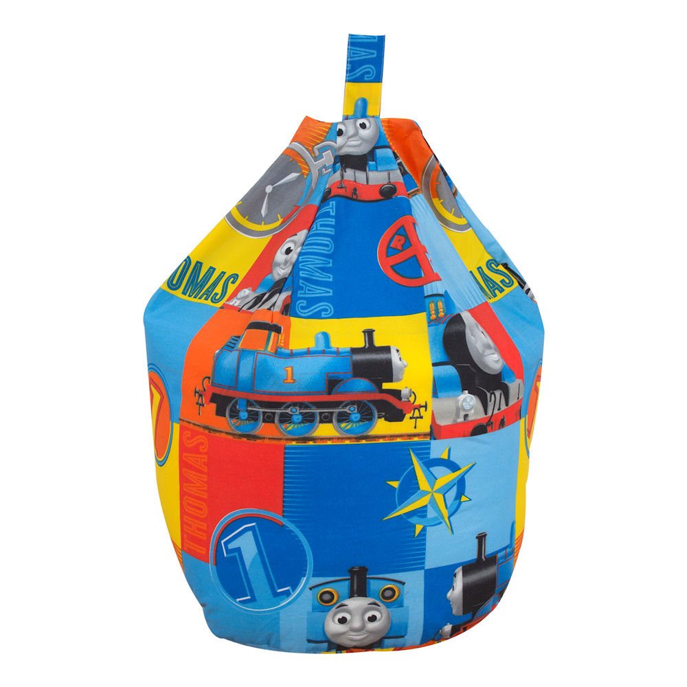 Thomas The Tank Engine Power Kids Blue Cotton Seat Chair Bean Bag with