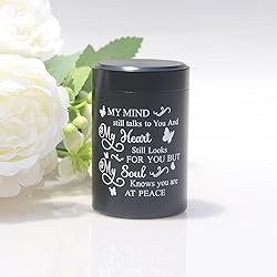 DAIFFUNE Small Urns for Ashes - Set of 2，2.7 Inch