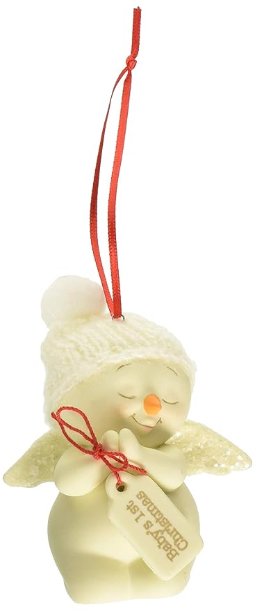 department 56 baby's first christmas ornament