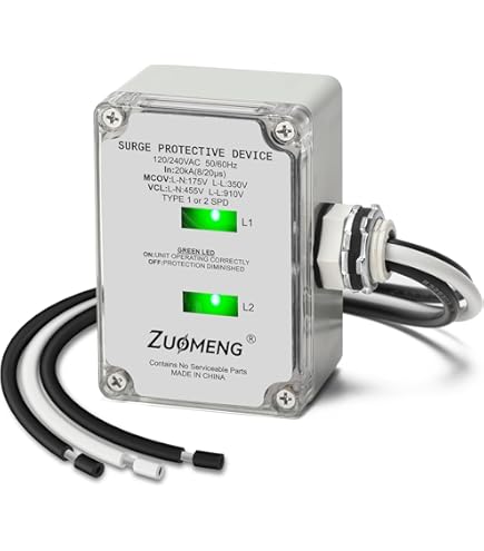 PRESENT INNOVATION AORメロハー Mars 83905 - Surge Protector Device - 120/240 Volt