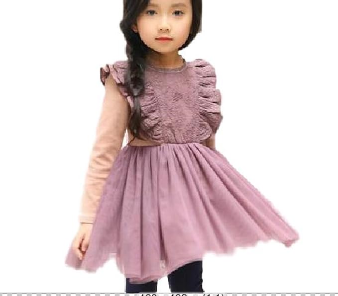 Amazon サンルート21 ワンピース 子供 キッズ 入園式 入学式 式典 パーティー お祝い ドレス きれいめ スカート ふんわり 130 グレイピンク ワンピース チュニック 通販