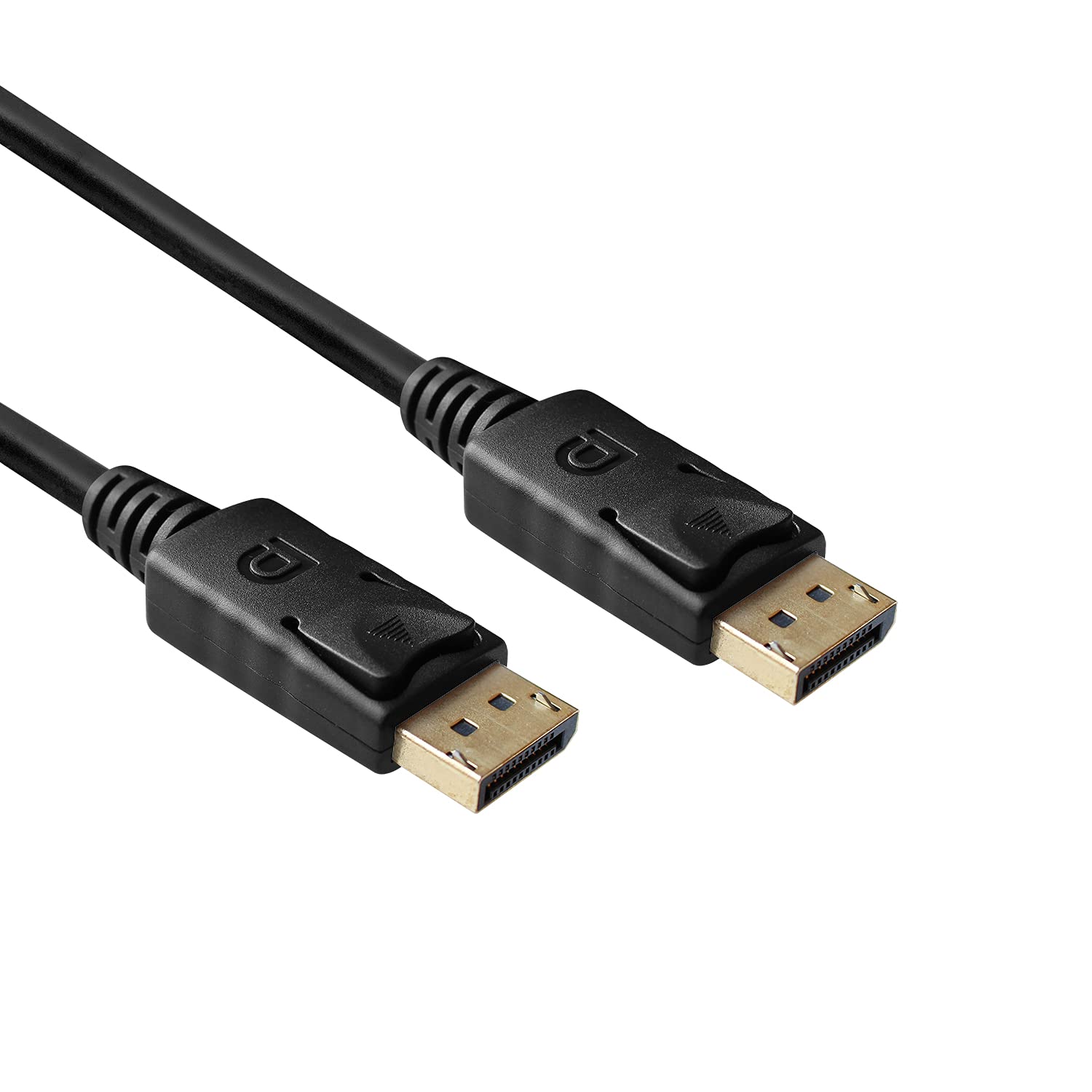 ACT AK4071 DisplayPort Cable 1 m, 8 K @ 60 Hz / 4 K @ 120 Hz, DisplayPort Cable 1.4-32.4 Gbps, Supports HDCP 2.2, HDR, DSC 1.2, HBR3, G-sync, for 144 Hz Gaming Monitor, PC