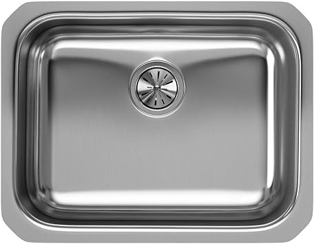 Elkay Dxuh2416 Dayton Single Bowl Undermount Stainless Steel Sink Tools Home Improvement Kitchen Sinks Rayvoltbike Com