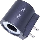 Solarhome 6301012 Solenoid Valve Coil With 2 Spade Connector 12V For | Hydraforce Stems 08 80 88 98 1/2" Hole