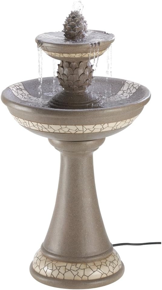 Tom & Co. Mosaic Courtyard Fountain
