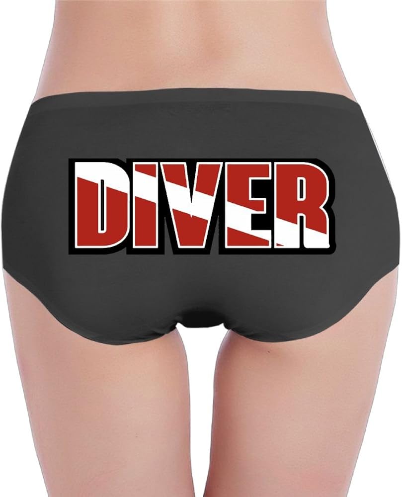 QUVIEW Scuba Diving Women's Brief Panties Sexy Underwear at Amazon