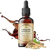 HERBALICIOUS Licorice Root Extract (Glycyrrhiza glabra) – Organic Liquid Herbal Extract, 4 fl oz – Vegan, Non-GMO, Gluten-Free
