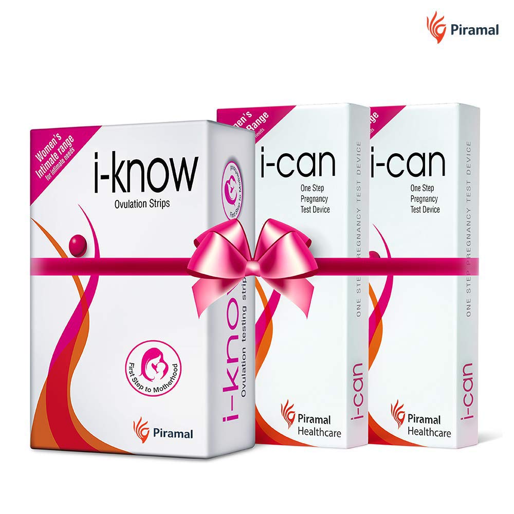 Buy iknow Ovulation Detection Kit + ican Pregnancy Test Device 2