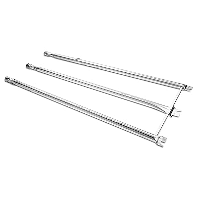 34 1/4 tuumaa 67722 poltinputkisarjan vaihto Weber Genesis 300 Genesis E310 E320 ( 2007-2010 ) Polttimen vaihto Weber Genesis 310 -grilliosille 67820, 304 ruostumaton ter&auml;s