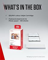 Canon SELPHY RP-108 Ink Paper Multipack 2 Cartridges 108 Sheets 100x148mm view 7
