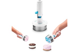 Dreamfarm Icepo Ice Cream Scoop | The Best Ice Cream Scoop for a Perfect Ice Cream Sandwich Every Time | Effortlessly Scoops 