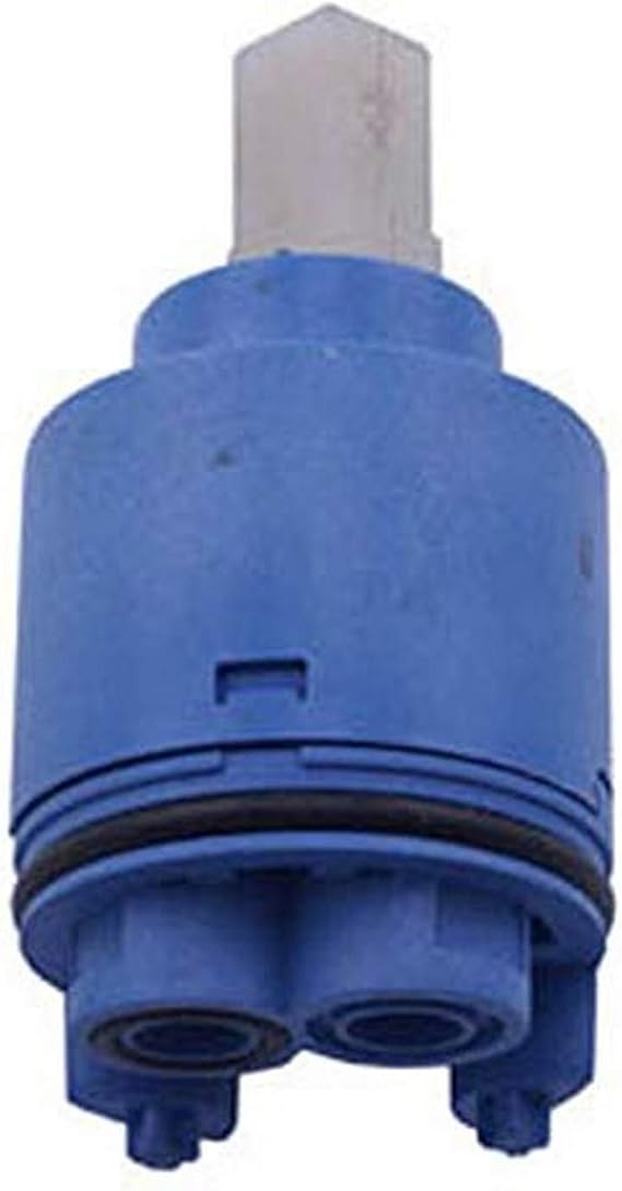 Riobel 401150 4'' center set and single hole faucet cartridge, Blue Tub And Shower Faucets