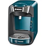 Bosch TAS3205 Tassimo Suny - Cafetera multibebidas automática de cápsulas con sistema SmartStart, color azul pacífico