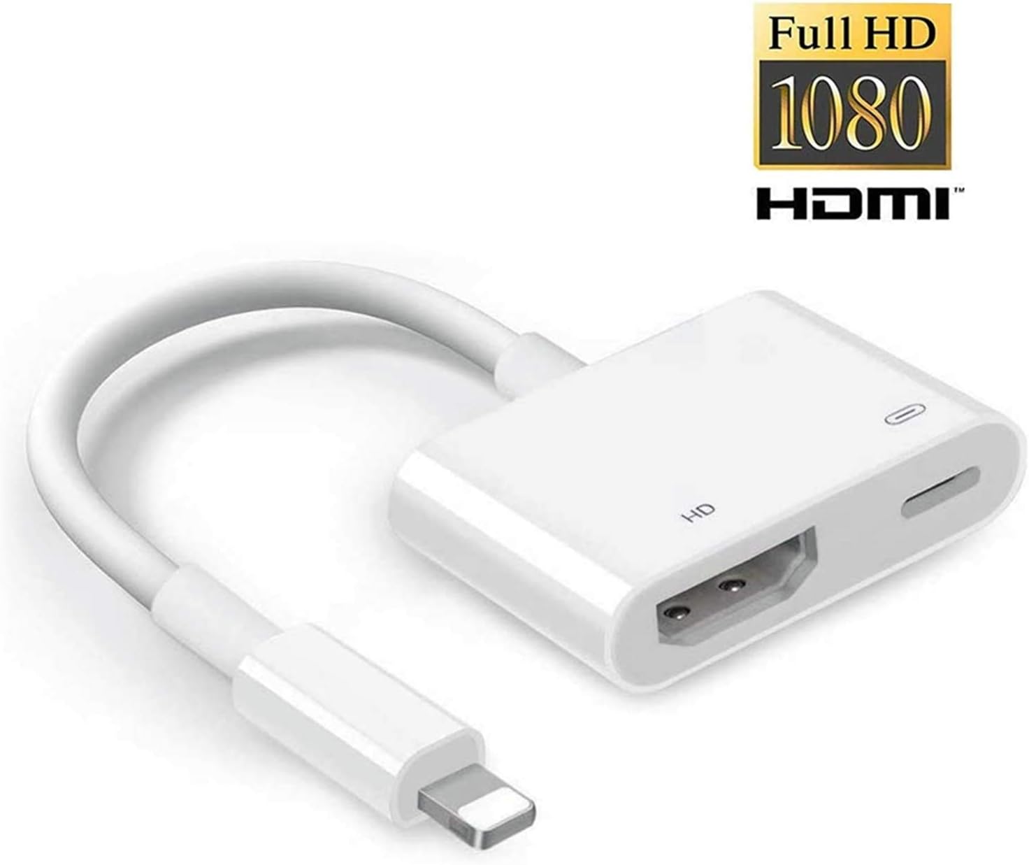 Hoidokly Adaptador a HDMI convertidor de Cable de Phone a HDMI