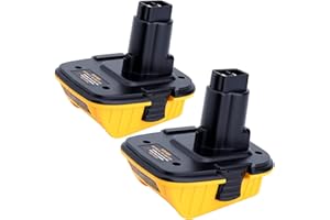 GENERIC 2 Pack DCA1820 Adapter Compatible with 18v to 20v Adapter, Compatible with 20V Max Battery DCB203 to 18V XRP NiCad NiMh Battery DC9096