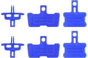 ALEOED 6 Pieces Bike Brake Pad Spacer Hydraulic Disc Brake Bleed Blocks for Shimano, AVID SRAM, MTB, Mountain, Road Bicycle