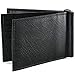 alpine swiss Men's RFID Blocking Leather Deluxe Spring Money Clip Wallet, Black, One Size