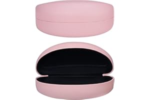 molshine Hard Shell Sunglasses Case,Classic Large Glasses Case for Sunglass,Eyeglasses with Cleaning Cloth,Pouch