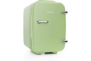 CAYNEL Mini Fridge Portable Thermoelectric 4 Liter Cooler and Warmer for Skincare, Eco Friendly Beauty Fridge For Foods,Medications, Cosmetics, Breast Milk, Medications Home and Travel