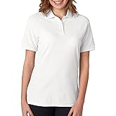 Jerzees 537W Ladies Easy Care Polo - White44; 3XL