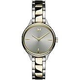 MVMT Reina Women’s Watch, Quartz 2-Hand, 30mm, Stainless Steel Bracelet, 50M Water Resistant – Gift for Her
