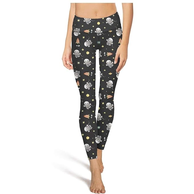 Amazon.com: Astronaut Rocket - Pantalones de yoga para mujer ...