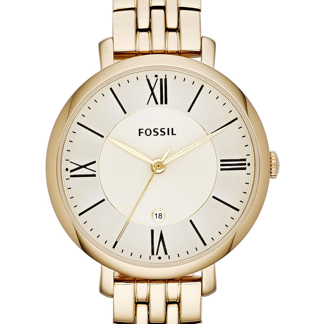 Fossil Women's Jacqueline Quartz Stainless Steel Three-Hand Watch