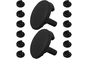 Healvian Protective Silicone Air Fryer Bumpers 30Pcs Replacement Feet for Grill Pan and Oil Separator Tray