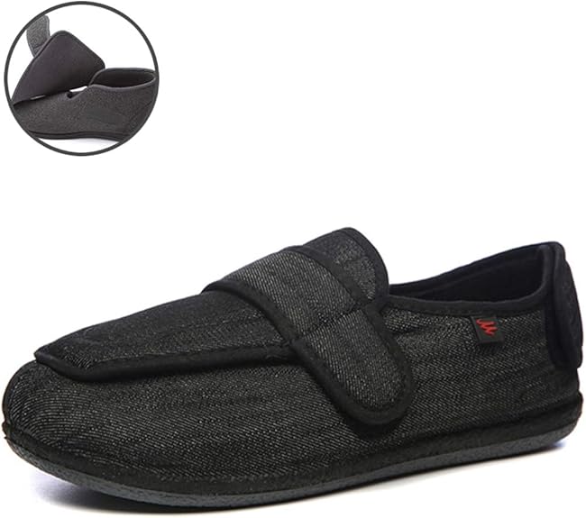 Unisex Adjustable Diabetic Foot Shoes Edema Extra Wide Easy Close