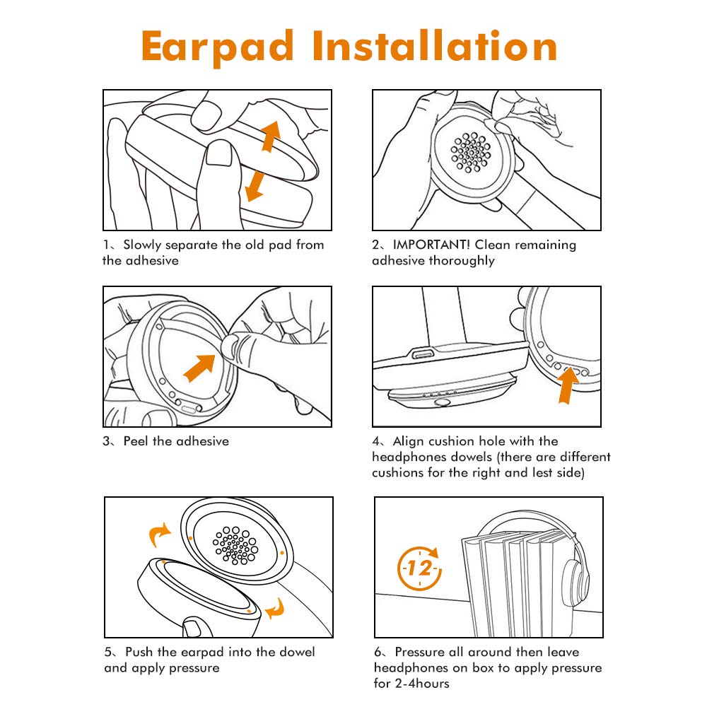 Beats Studio Replacement Ear Pads by Haino- Extreme Comfort Beats Cushions Replacement kit Noise Isolation Adaptive Memory Foam Ear Cover for Beats Studio 2.0 & 3.0 Wired/Wireless B0500 / B0501