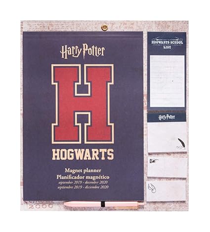 Erik - Planificador mensual de imán para nevera 2019/2020 Harry ...