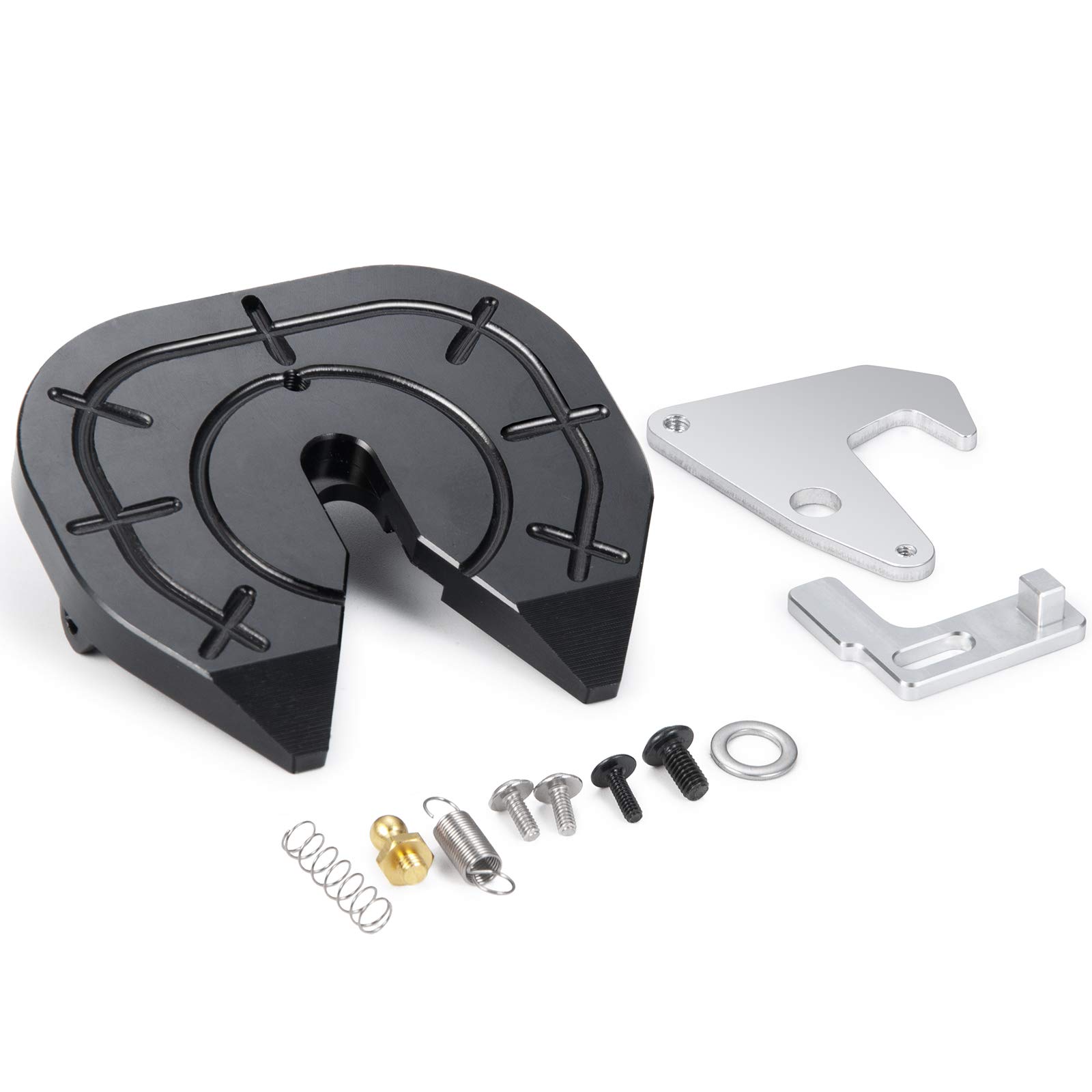 AXspeed Drag Head DeCoupling Plate for 1/14 Tamiya Tractor Truck RC Car Upgrade Parts (B)