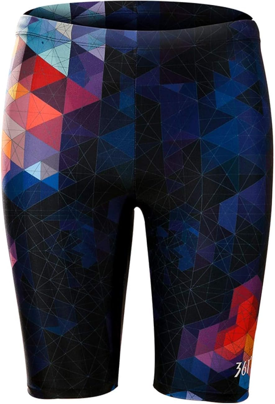 361° Swim Jammers for Men, Pro Racing Training Swimsuit, Chlorine Resistant Endurance: Clothing
