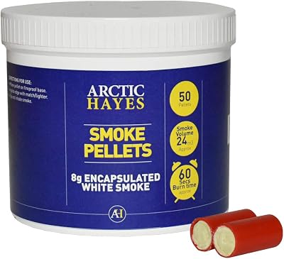 Arctic Hayes PH525 1 x Encapsulated White Smoke 50-Pieces Pellet Tub