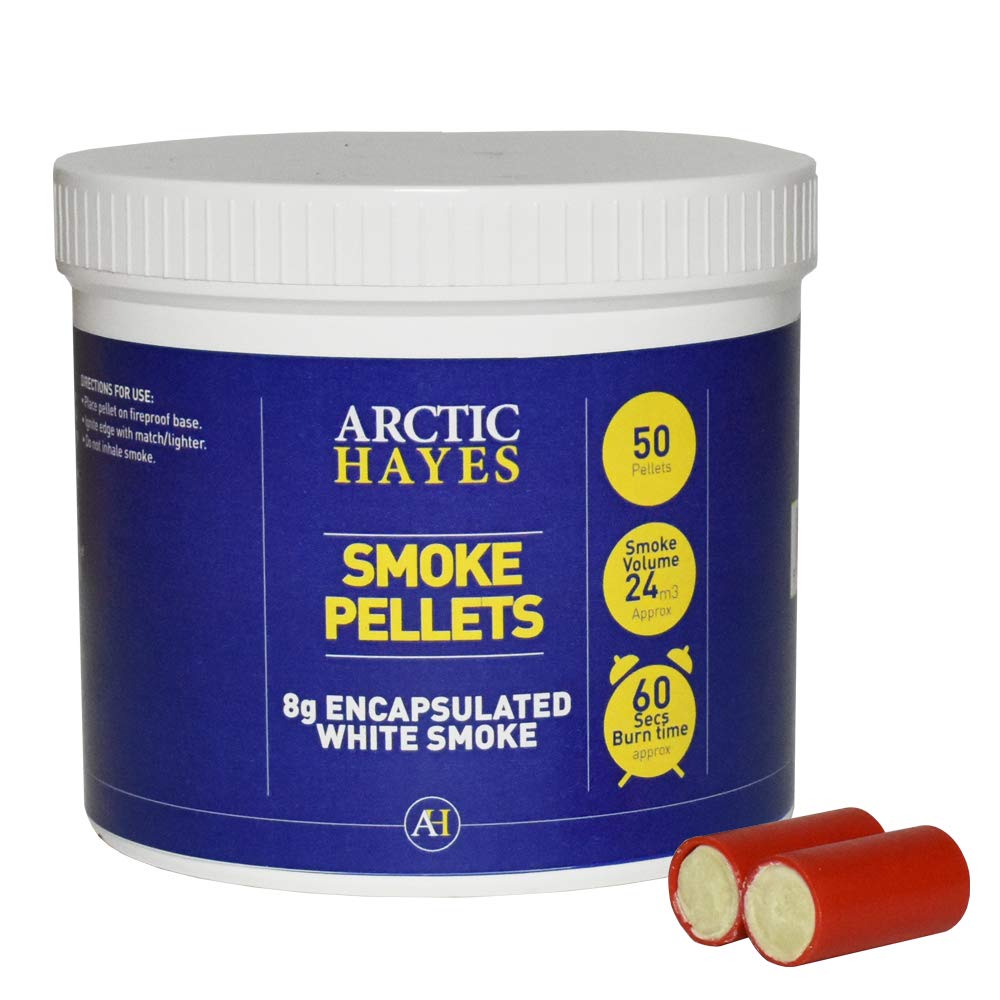 Arctic Hayes PH525 1 x Encapsulated White Smoke 50-Pieces Pellet Tub
