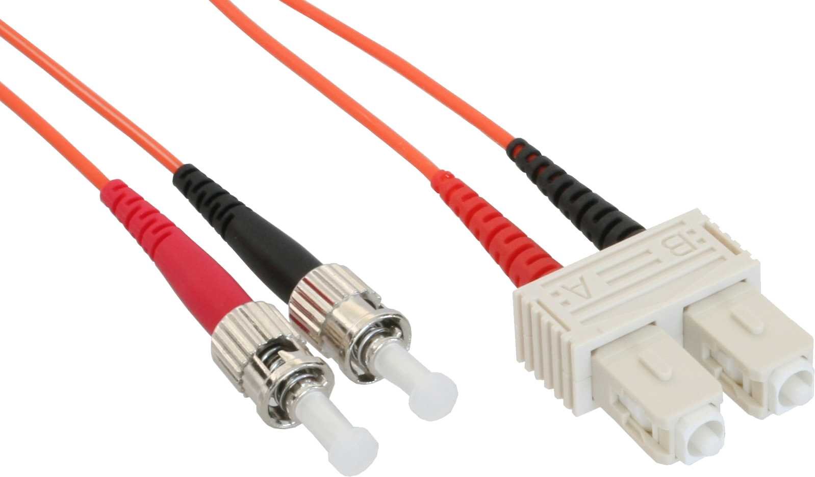 InLine 1m ST/SC 62.5/125m Fiber Optical Duplex Cable