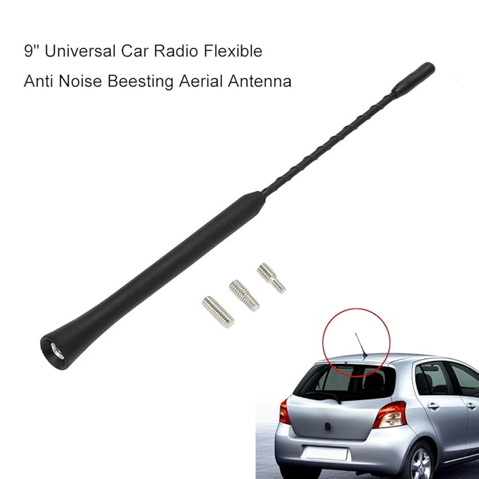 29CM Universal Black Car Aerial Antenna 29CM Amazon.co.uk Car & Motorbike