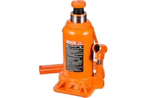 VEVOR Hydraulic Bottle Jack, 20 Ton (44092 lbs) Capacity, 8.9-17.1 Inch Lifting Range, Heavy Duty Welded Bottle Jack for Car,