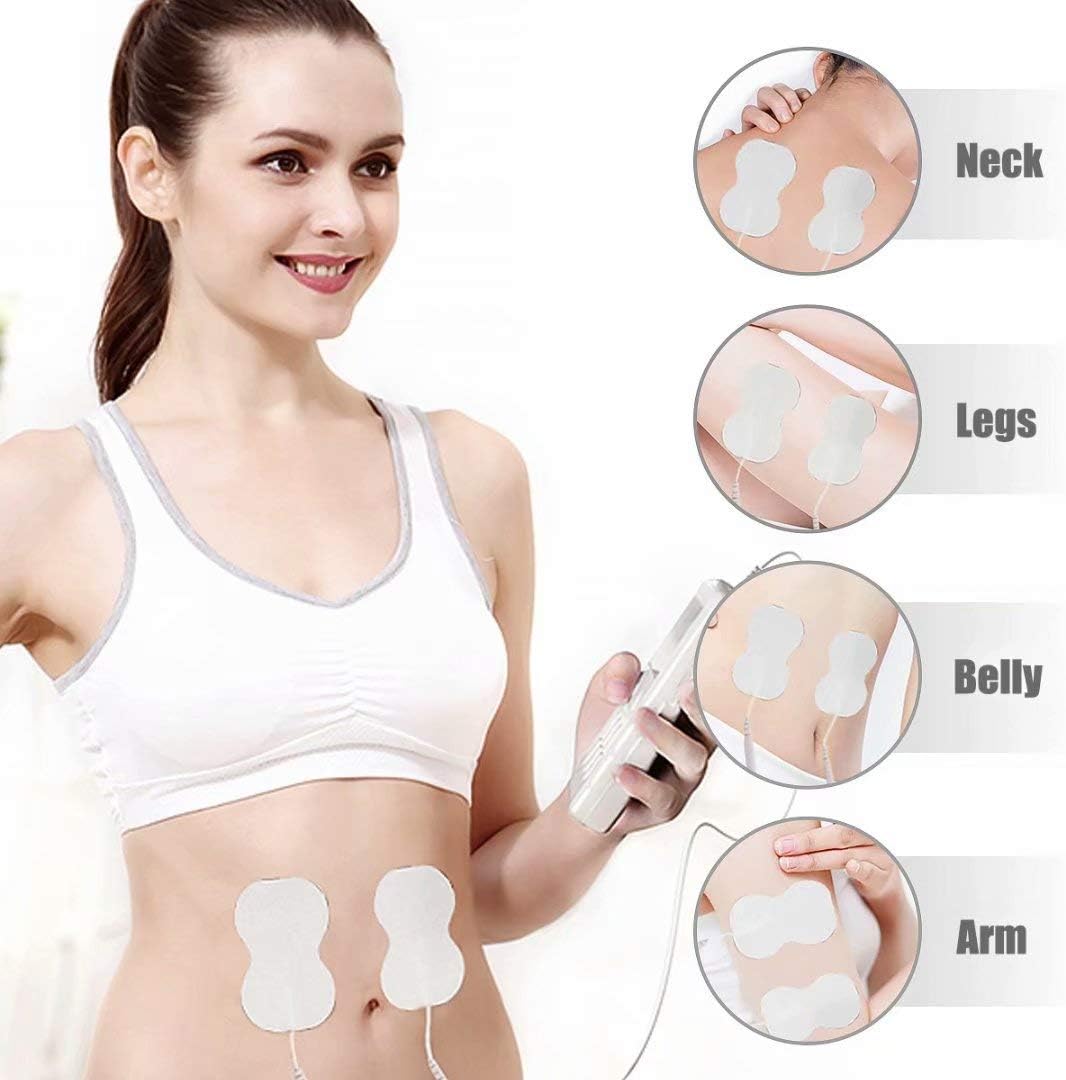 TENS Unit Muscle Stimulator OSITO Dual Channel Electric Pulse Massager with Color Display TENS Machine Muscle Therapy 25-Mode 50-Intensity 10 Electrode Pads for Pain Relief: Health & Personal Care