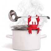 OTOTO 2 in 1 Silicone Spoon Rest & Steam Releaser - Large Spoon Holder for Stove Top - Unique and Useful Gift for Cooking - H