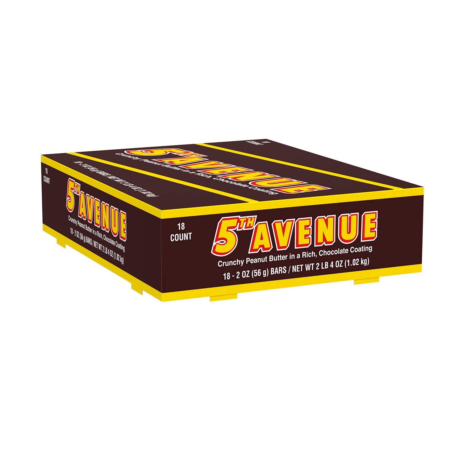 5TH AVENUE Candy Bars 2 oz, 18 ct. A1 Grocery & Gourmet Food