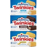 Hostess Twinkies Variety - Golden, Banana, Chocolate - 3 Boxes