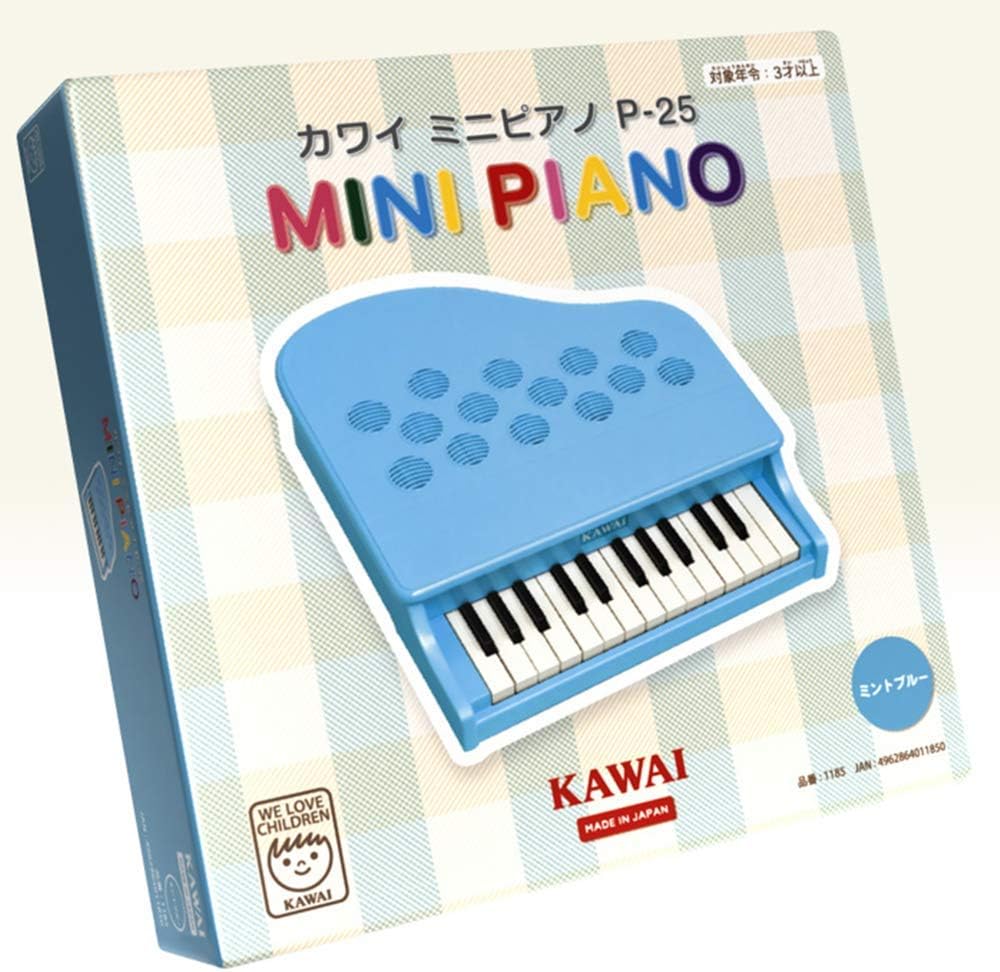Amazon Kawai ミニピアノp 25 ミントブルー おもちゃ おもちゃ