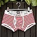 Binmer(TM)Men Underwear Briefs Bulge Pouch Bikini Underpants New Sexy Style (M, Red)