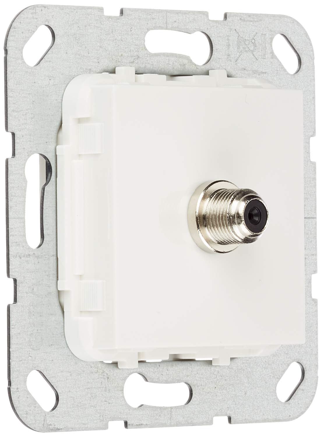 Gira 565003 SAT F Female Gender Changer Insert, Pure White