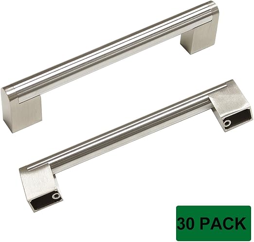 30 Pack Probrico 5 Hole Centers Euro Cabinet Pulls Modern Round