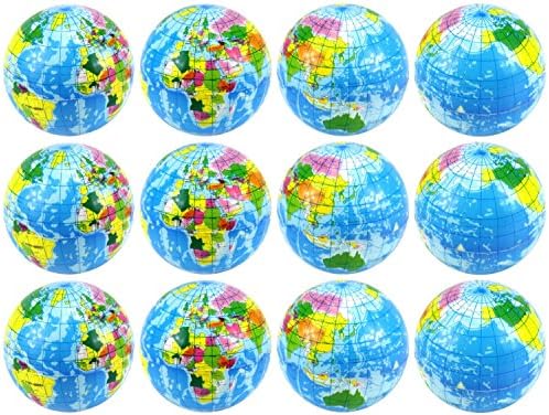 3" Squeeze Globe Relax Ball (12 pieces)