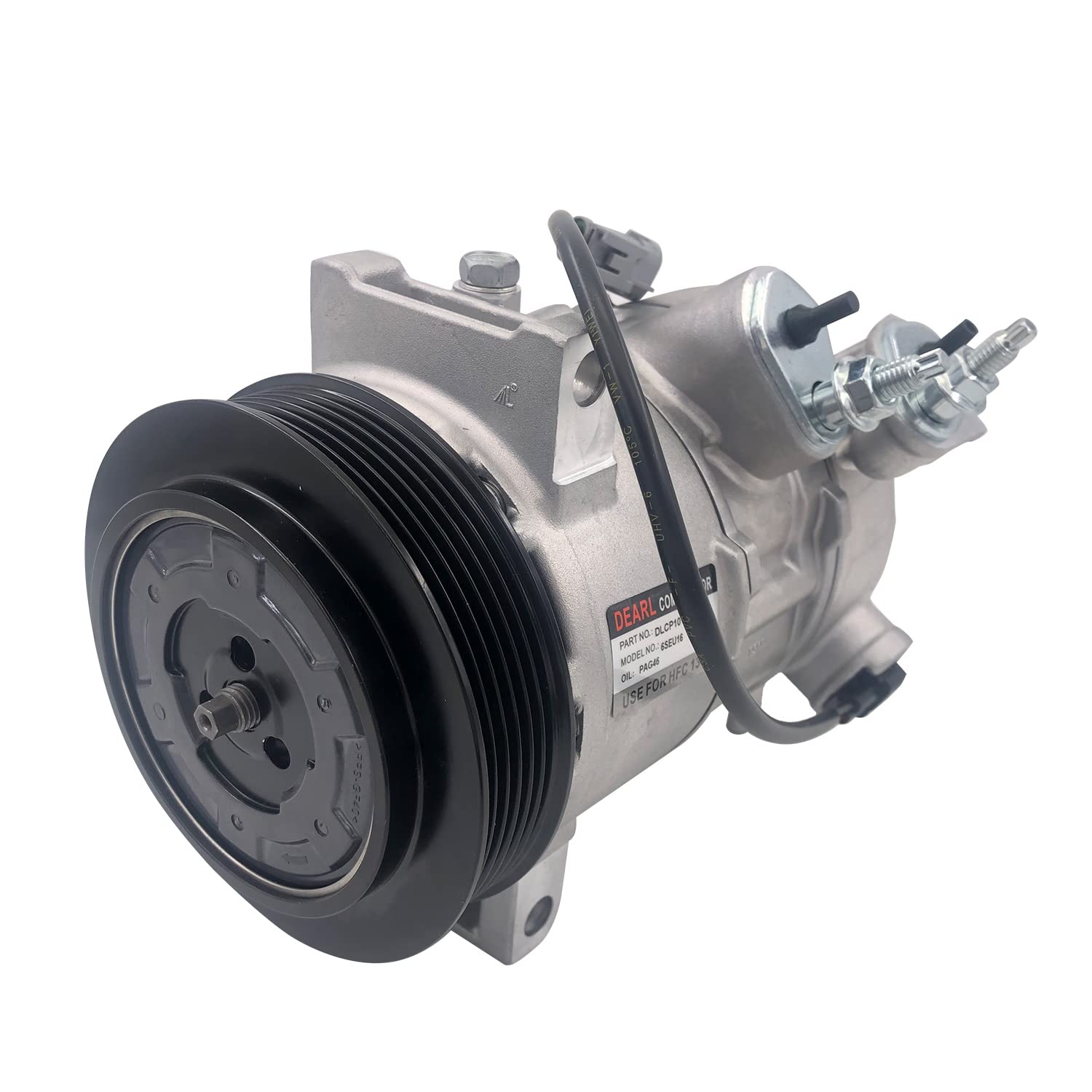 Photo 1 of A/C AC air condition compressor with Clutch L4 1.8L 2.0L 2.4L compatible with Jeep 09-17 Compass Patriot / 09-12 Caliber 09 10 11 12 13 14 15 16 17 (2009 2010 2011 2012 2013 2014 2015 2016 2017)