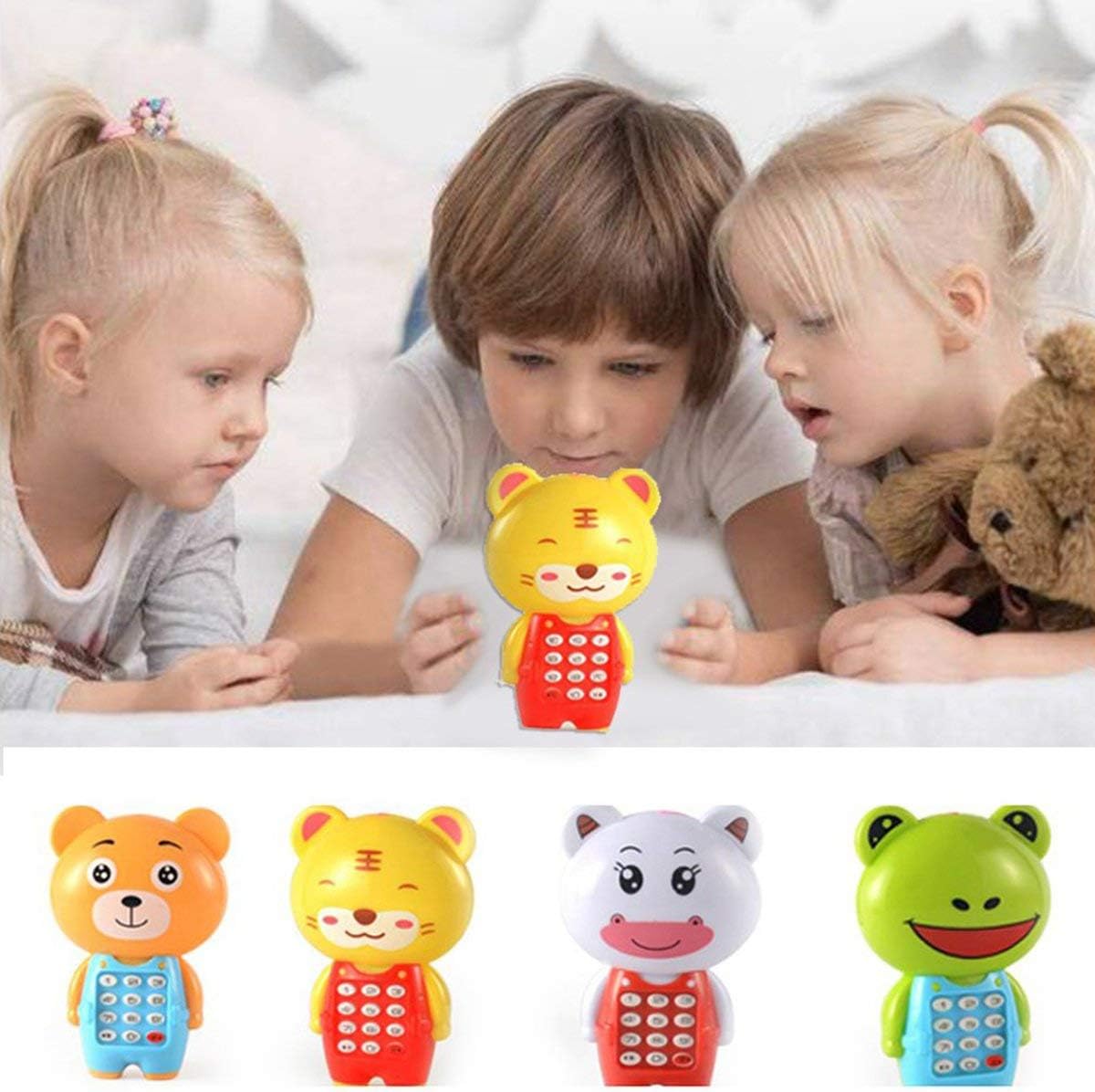 Greatangle Jouet Electronique Telephone Musical Mini Mignon Enfants Telephone Jouet Education Precoce Dessin Anime Telephone Portable Telephone Portable Bebe Jeux Et Jouets Telephones Fixes Et Portables Centroarco Com
