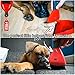 Temples Pride Lint Roller - Reusable Strong Handle - Does Not Unravel In Use - Tears Evenly & Easily - Super Sticky - Built To last - Free Products Included - Great Remover For Pet Hair, Dog & Cat Fur